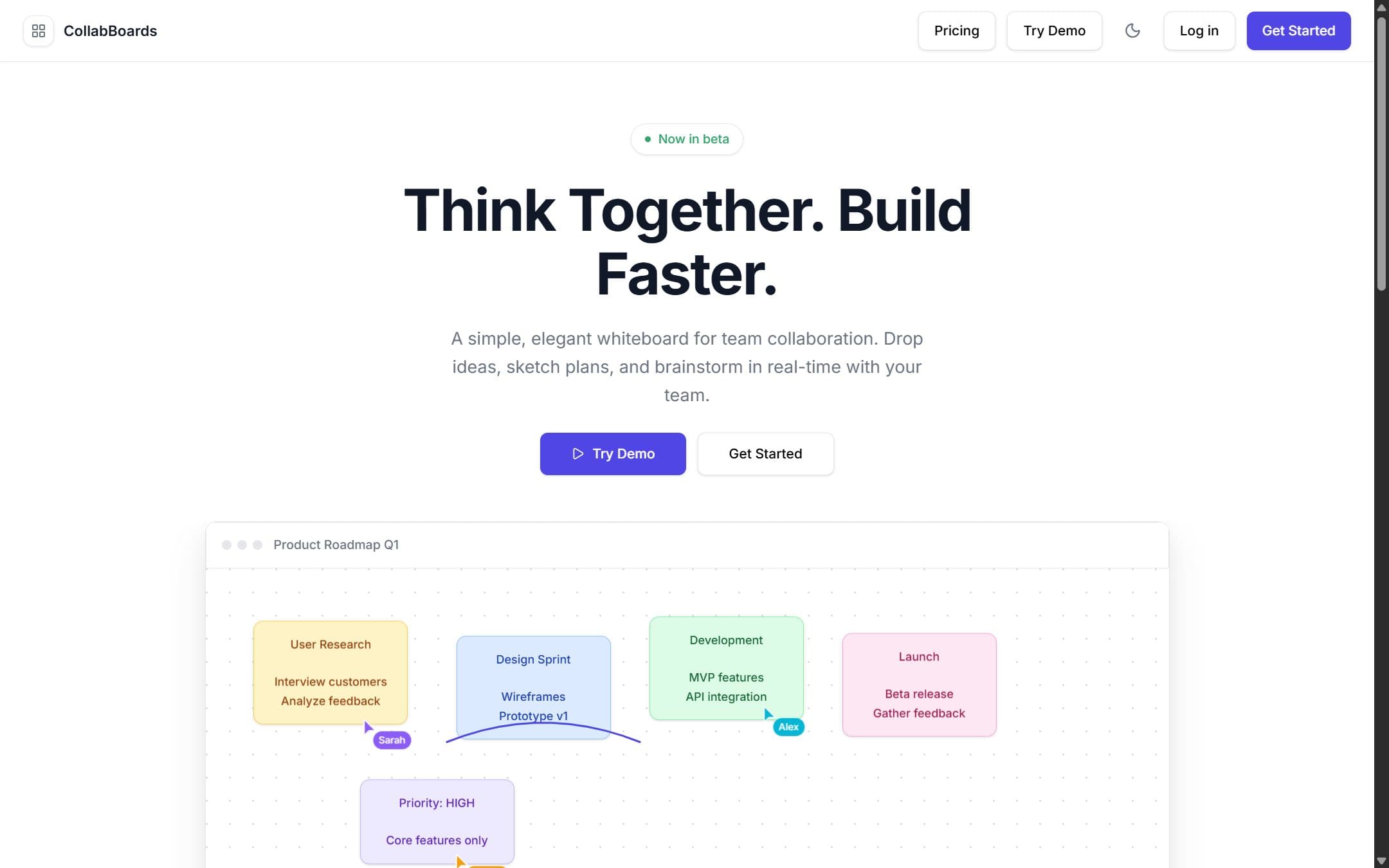 CollabBoards hero